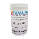 Adhesive Transfer Powder – White Stuff – 1 lb For Screen Printing